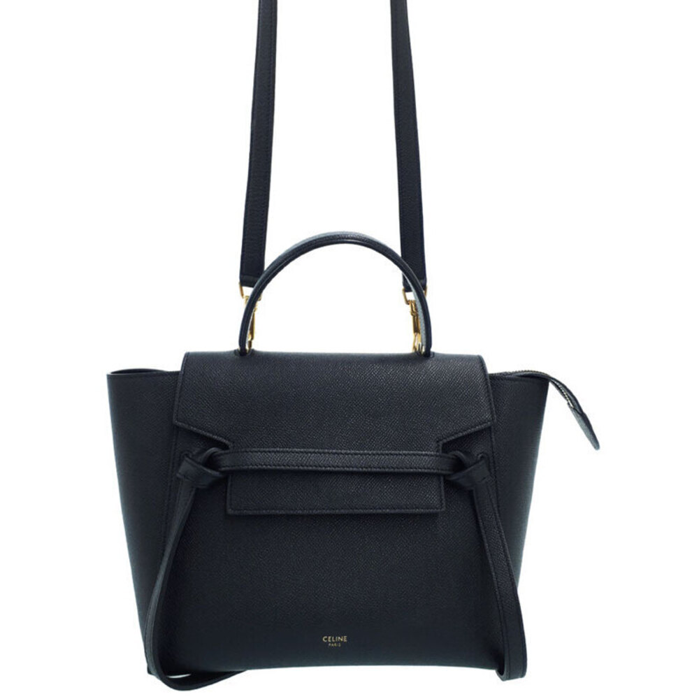 Celine Belt Bag 2way Crossbody Calfskin Leather